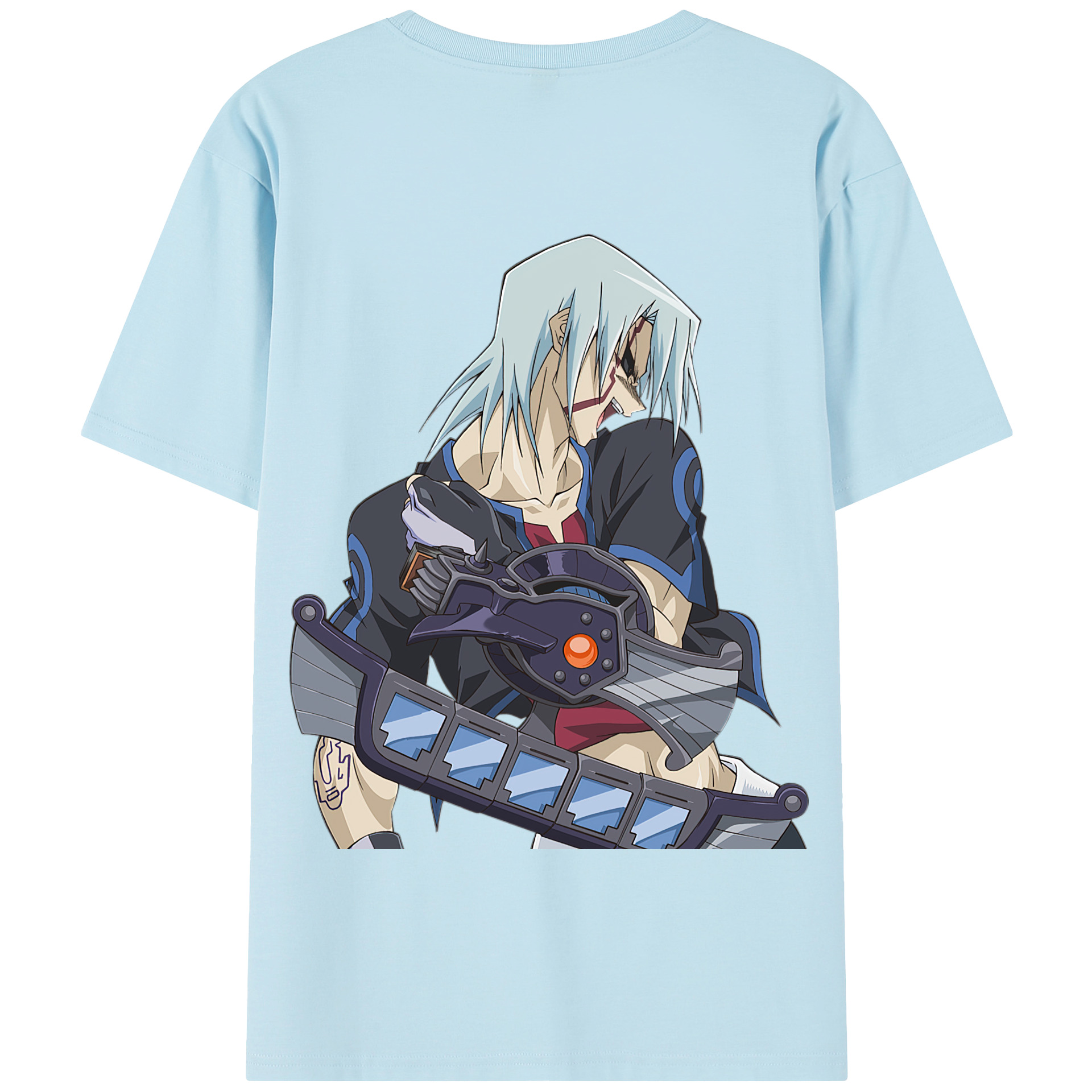 （画像用） 遊☆戯☆王 Yu-Gi-Oh! 綿100％半袖Tシャツ（背面プリント）